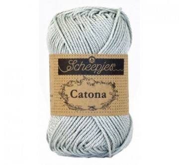 172 light silver scheepjes catona katoen garens