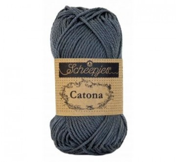 393 charcoal scheepjes catona katoen garens