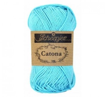 397 cyan scheepjes catona katoen garens