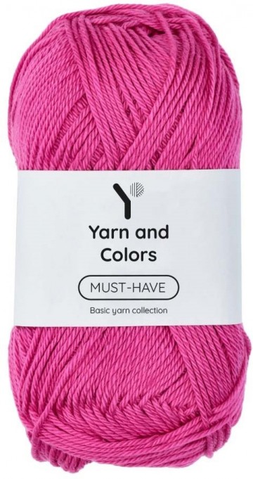 Yarn and colors must have 049 fuchsia